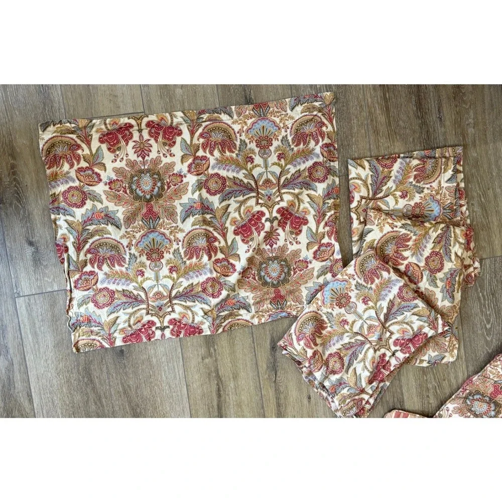 Vintage Ralph Lauren Chapman Paisley Full Queen Comforter 4 Standard Pillowcases